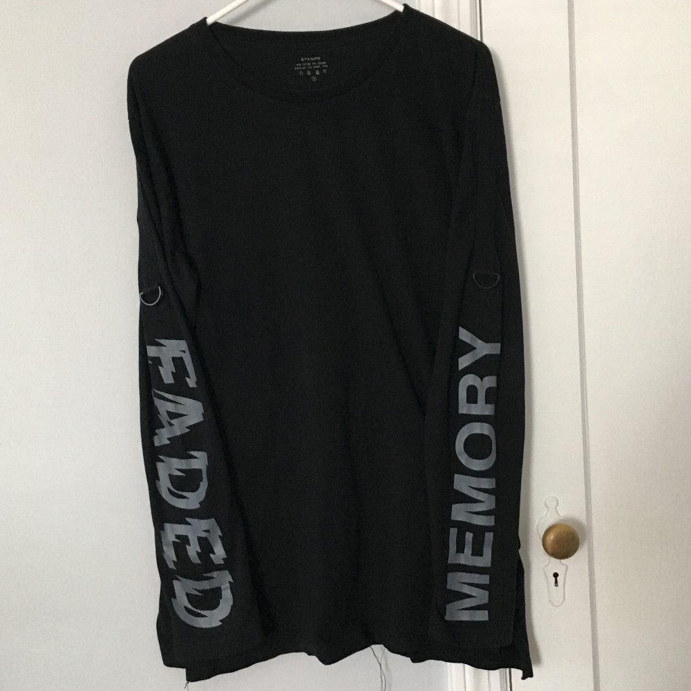 Stamped Long Sleeve Shirt - HOLIDAY SALE